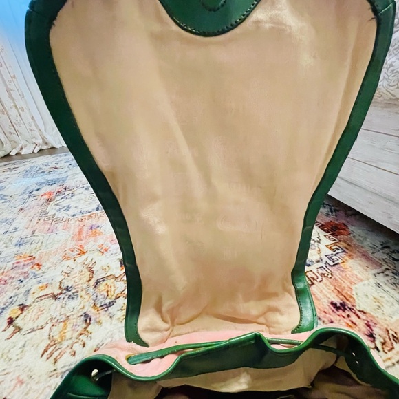 Juicy Couture pink and green university Backpack - Picture 7 of 12